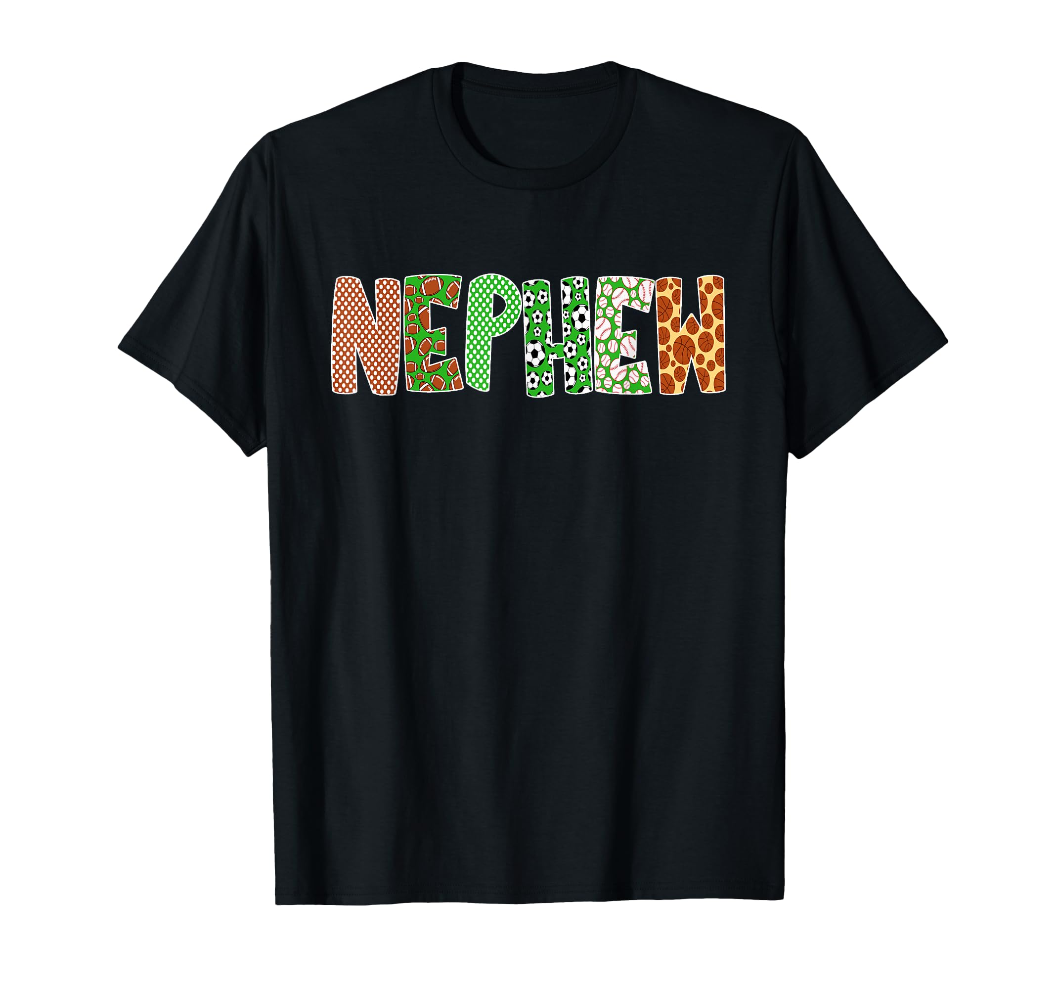Sports Baller Nephew Birthday T-Shirt - Casual Everyday Wear Men Women