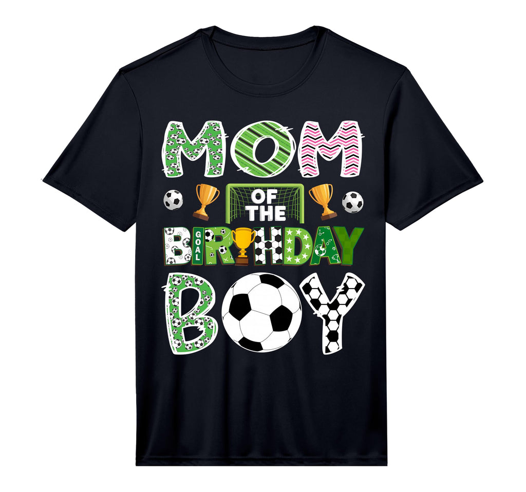 Mom Birthday Soccer Player Game Day T-Shirt - Aesthetic Graphic Men Women
