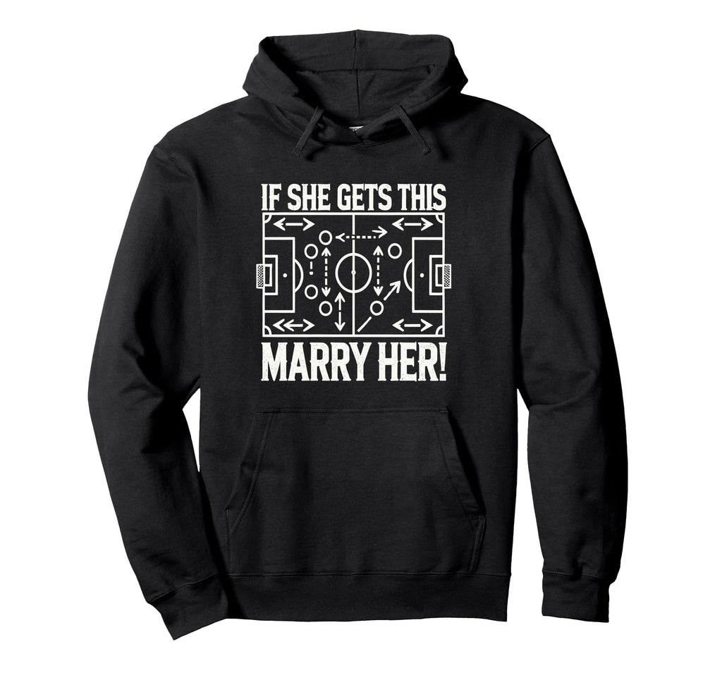 Soccer Goalie Art Gag Soccer Player Hoodie - Minimalist Print Unisex