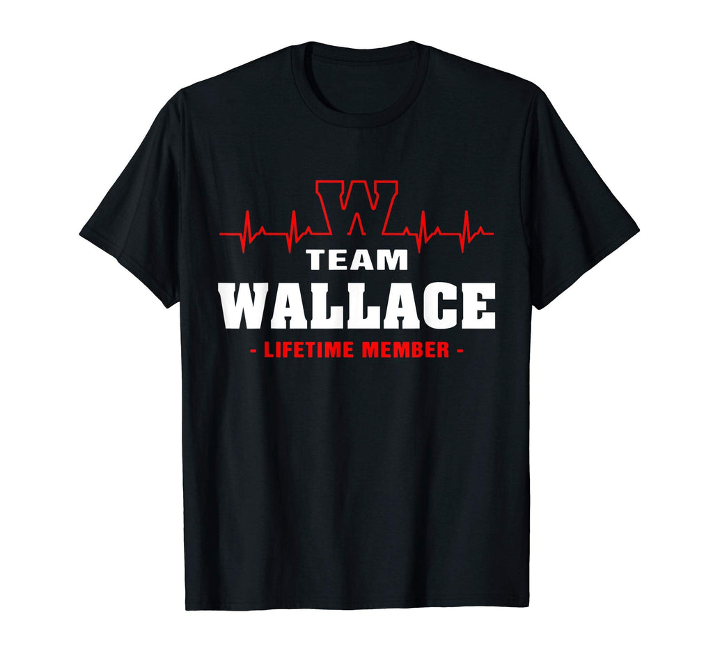 Wallace Surname Proud Family Team T-Shirt - Casual Everyday Wear Unisex