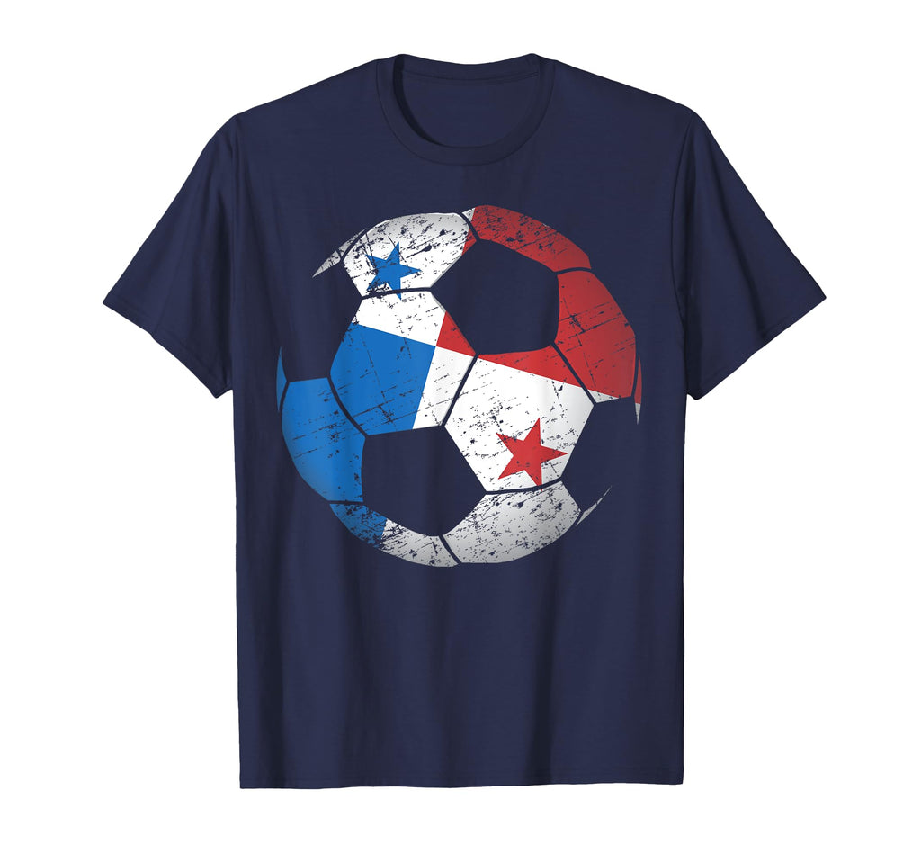 Panama Soccer Ball Flag Panama Football T-Shirt - Custom Art Print Unisex