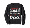 Funny Soccer Goalie Goalkeeper Mom Hoodie - Aesthetic Graphic Unisex