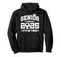 Class 2025 Senior Year Soccer Player Senior Hoodie - Trendy Graphic Unisex