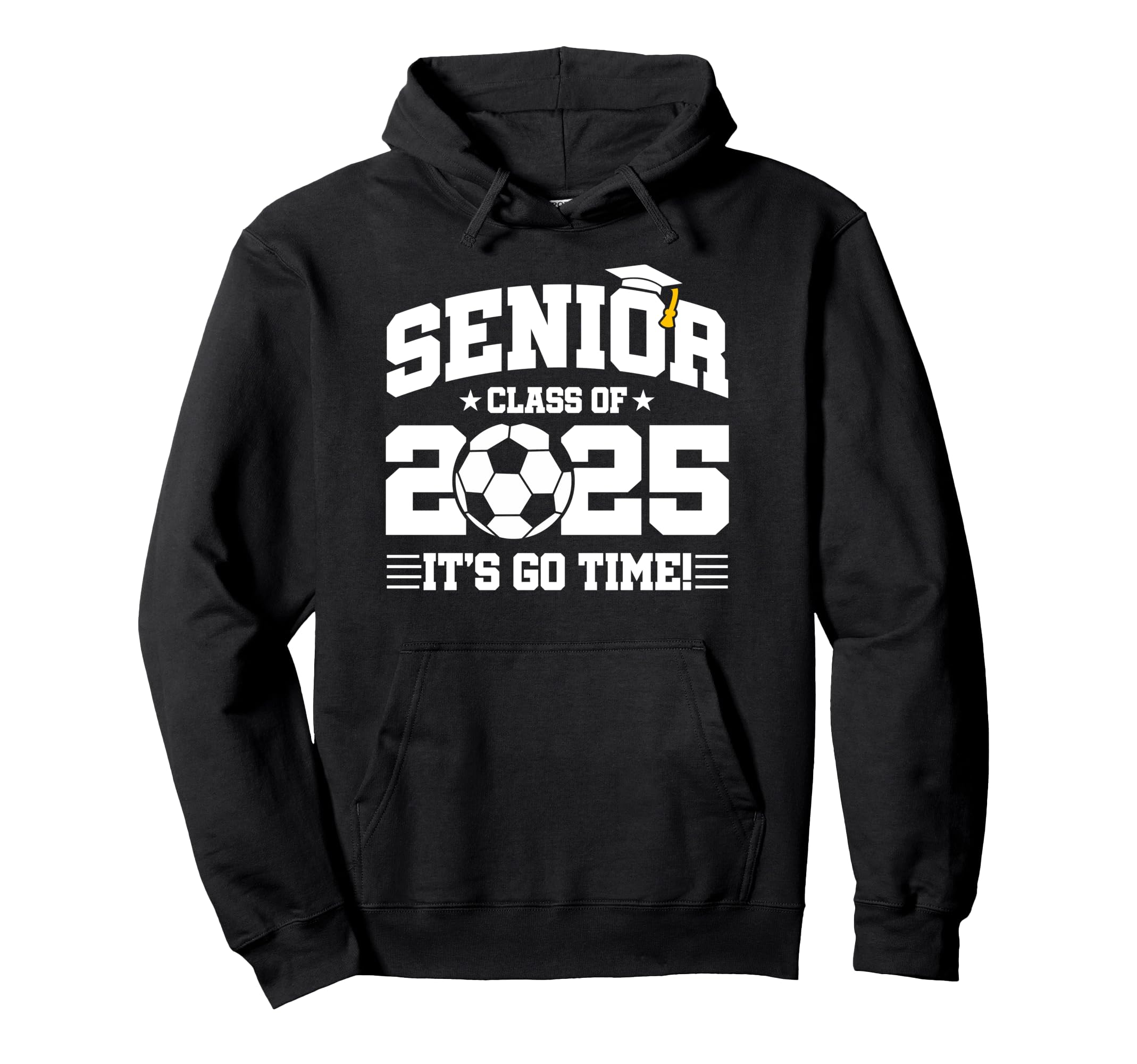 Class 2025 Senior Year Soccer Player Senior Hoodie - Trendy Graphic Unisex