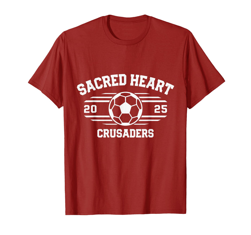 Sacred Heart Crusaders High School Gear T-Shirt - Trendy Graphic Unisex