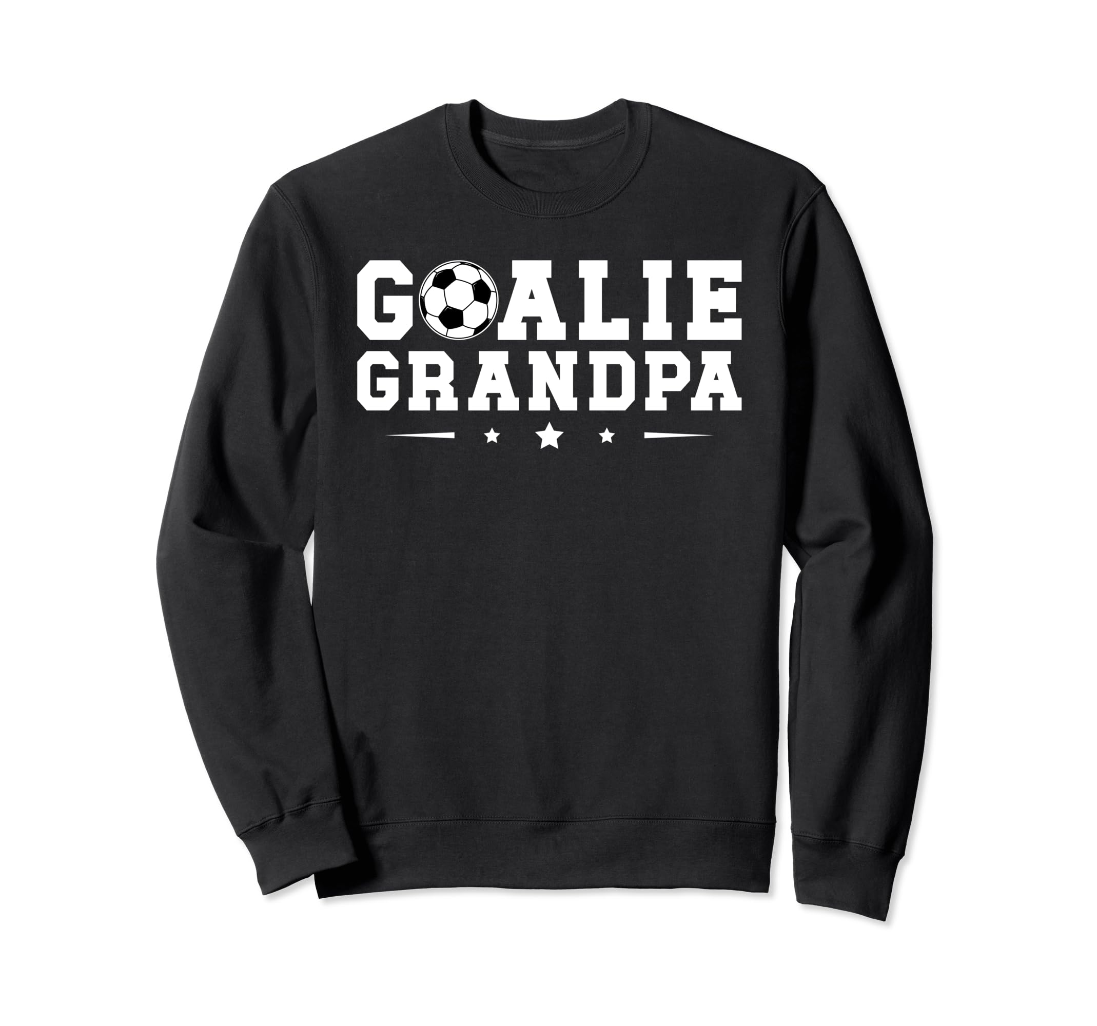 Soccer Goalie Grandpa Soccer Sweatshirt - Custom Art Print Unisex
