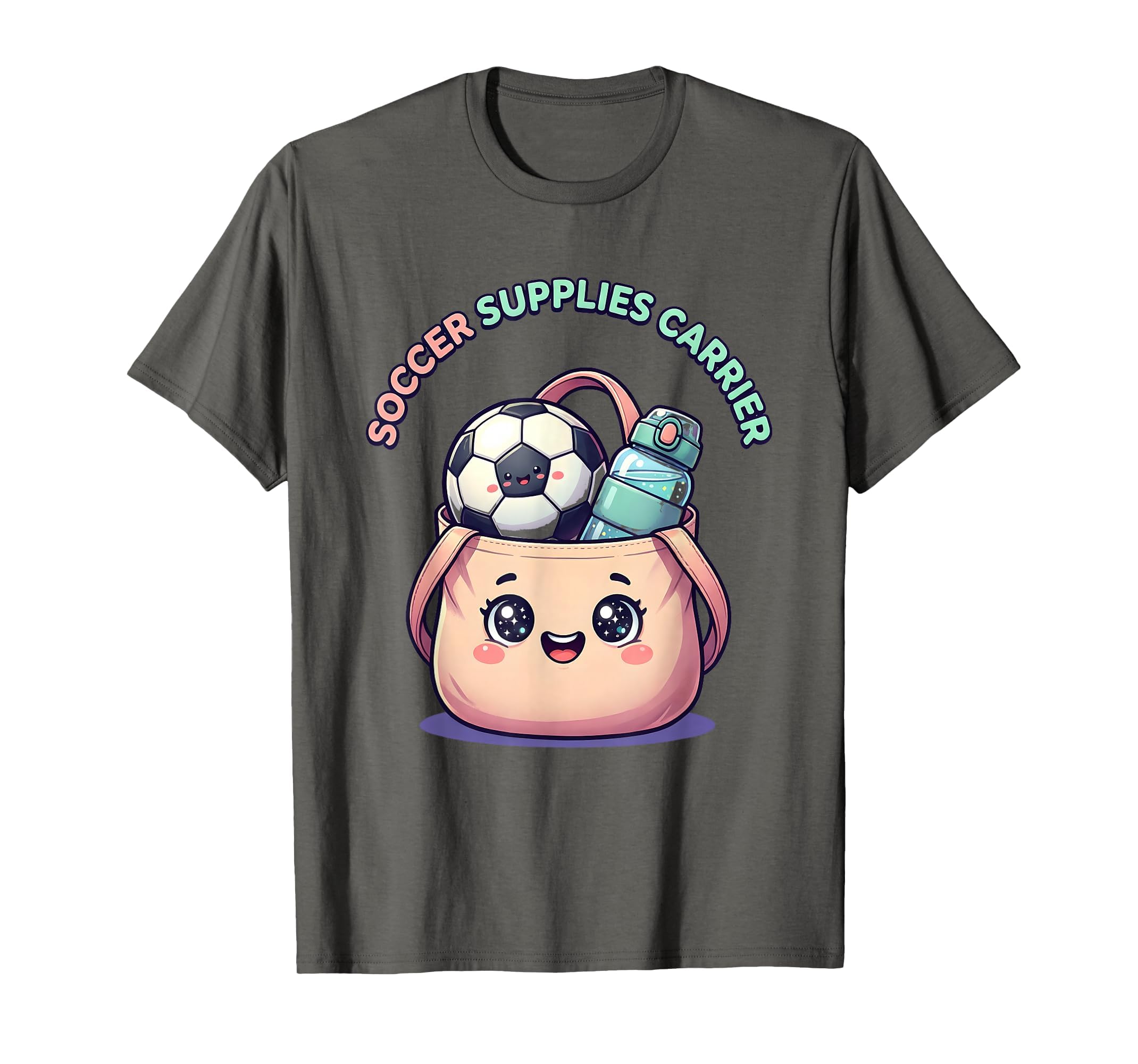 Soccer Mom Soccer Supplies Carrier T-Shirt - Unique Graphic for Adults