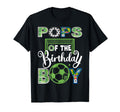Pops Birthday Soccer Baller Birthday T-Shirt - Trendy Graphic for Adults