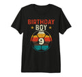 9Th Birthday Soccer Lover 9 Years Old T-Shirt - Minimalist Print Men Women
