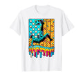 4Th July Ice Cream Drip Soccer T-Shirt - Aesthetic Graphic Unisex