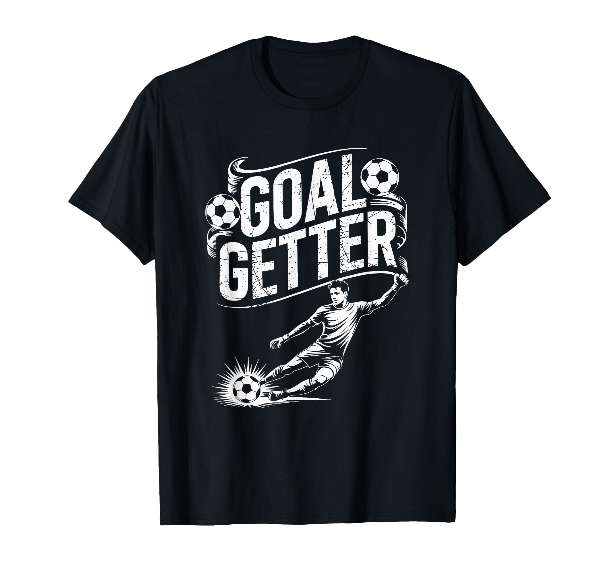 Soccer Lover And Goal Keeper Soccer T-Shirt - Novelty Apparel for Adults