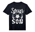 Soccer Son Family Matching Team Player T-Shirt - Graphic Print Unisex