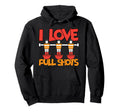 I Love Pull Shots Hoodie - Graphic Print Men Women
