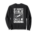 My Favorite Soccer Goalie Grandma Sweatshirt - Custom Art Print Unisex