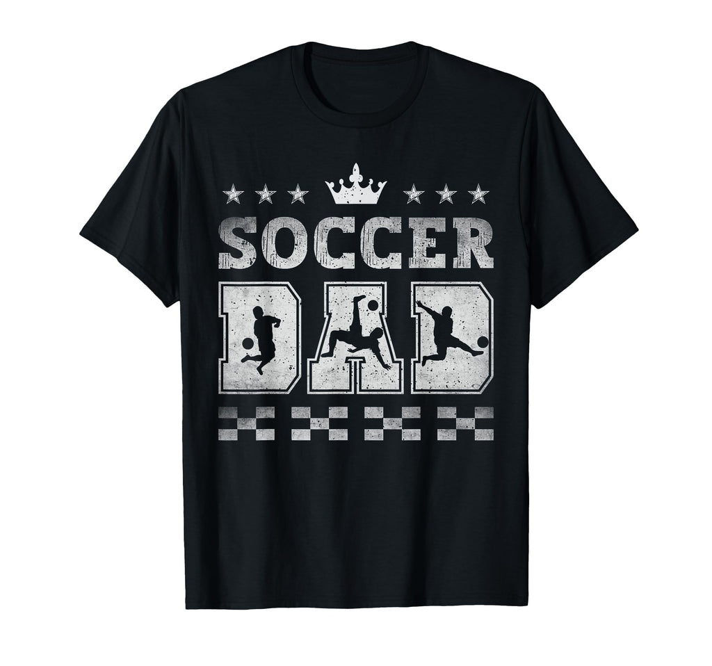 Soccer Dad Fathers Day Soccer Father T-Shirt - Novelty Apparel for Adults