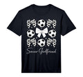 Mens Soccer Girlfriend Coquette T-Shirt - Streetwear Style Unisex