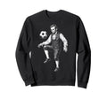 Abraham Lincoln President Playing Sweatshirt - Novelty Apparel for Adults