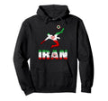 Iran Football Soccer Game Player Fan Hoodie - Aesthetic Graphic Unisex