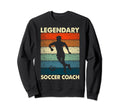 Soccer Coaching Training Trainer Sweatshirt - Unique Graphic Men Women