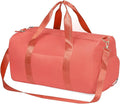 MABROUC Duffle Bag For Women, Sports Duffel Bag for Gym with Wet Pocket & Shoe Compartment, Overnight Weekender Travel Bag