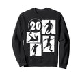 20Th Birthday Soccer Player Sweatshirt - Custom Art Print Men Women