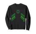 Brazil Gift Flag Brazilian Fan Samba Sweatshirt - Streetwear Style Unisex