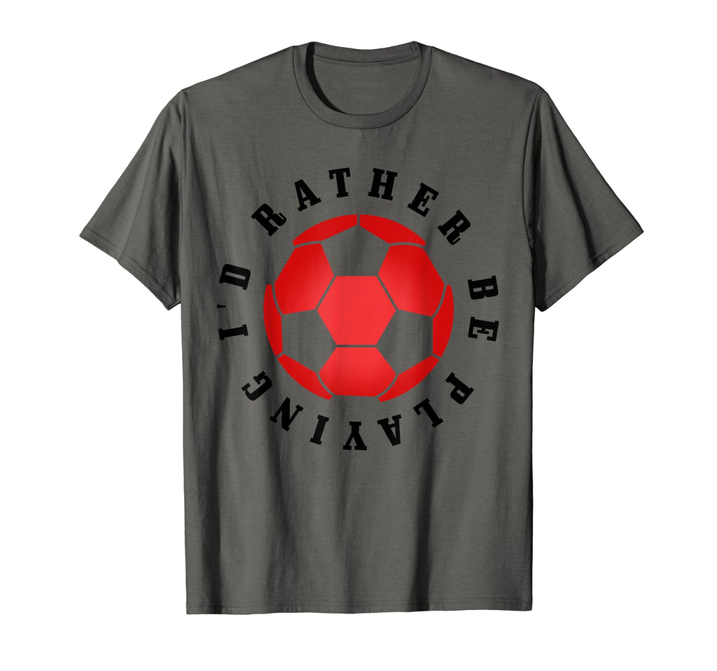 Soccer Player Ball Soccer T-Shirt - Fun Novelty Design Men Women