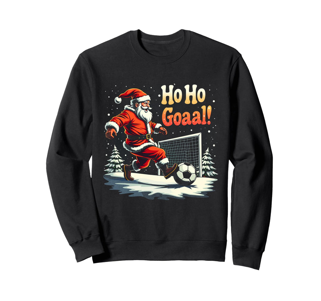 Ho Ho Goaal Soccer Player Goalkeeper Sweatshirt - Custom Art Print Unisex
