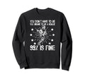 Lacrosse Goalie Funny Lacrosse Keeper Sweatshirt - Custom Art Print Unisex