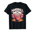 Handball Mom Heart Goalkeeper Court T-Shirt - Trendy Graphic for Adults