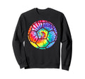 Soccer Player Tie Dye Soccer Lover Tie Sweatshirt - Trendy Graphic Unisex