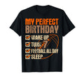Football 7Th Birthday Player T-Shirt - Unique Graphic for Adults