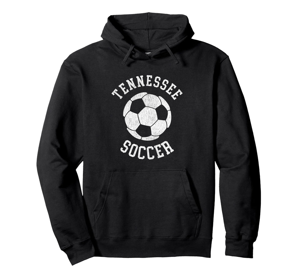 Tennessee Soccer Distressed 90S Hoodie - Novelty Apparel Men Women