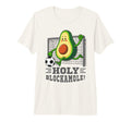 Holy Blockamole Soccer Player T-Shirt - Fun Novelty Design for Adults