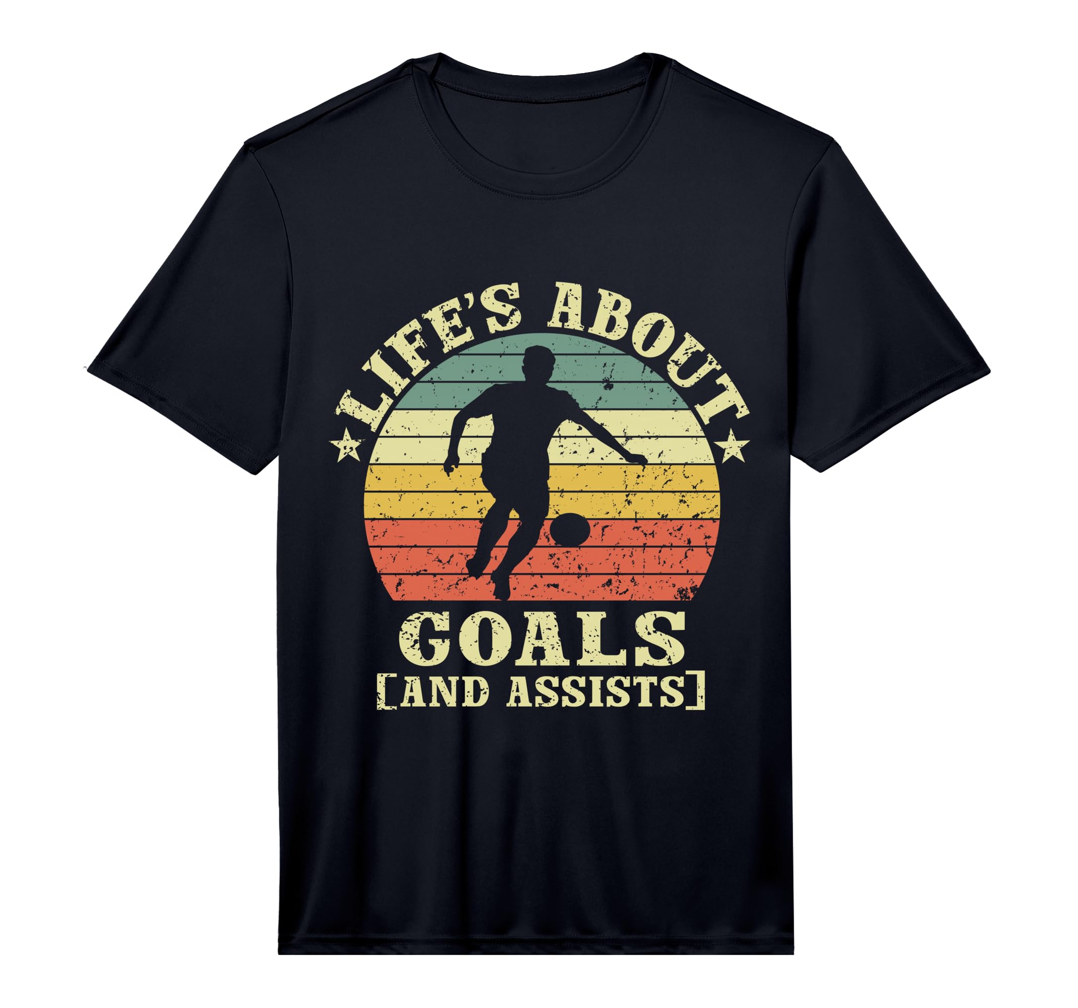 Life Is All About Goals And Templates T-Shirt - Minimalist Print Unisex