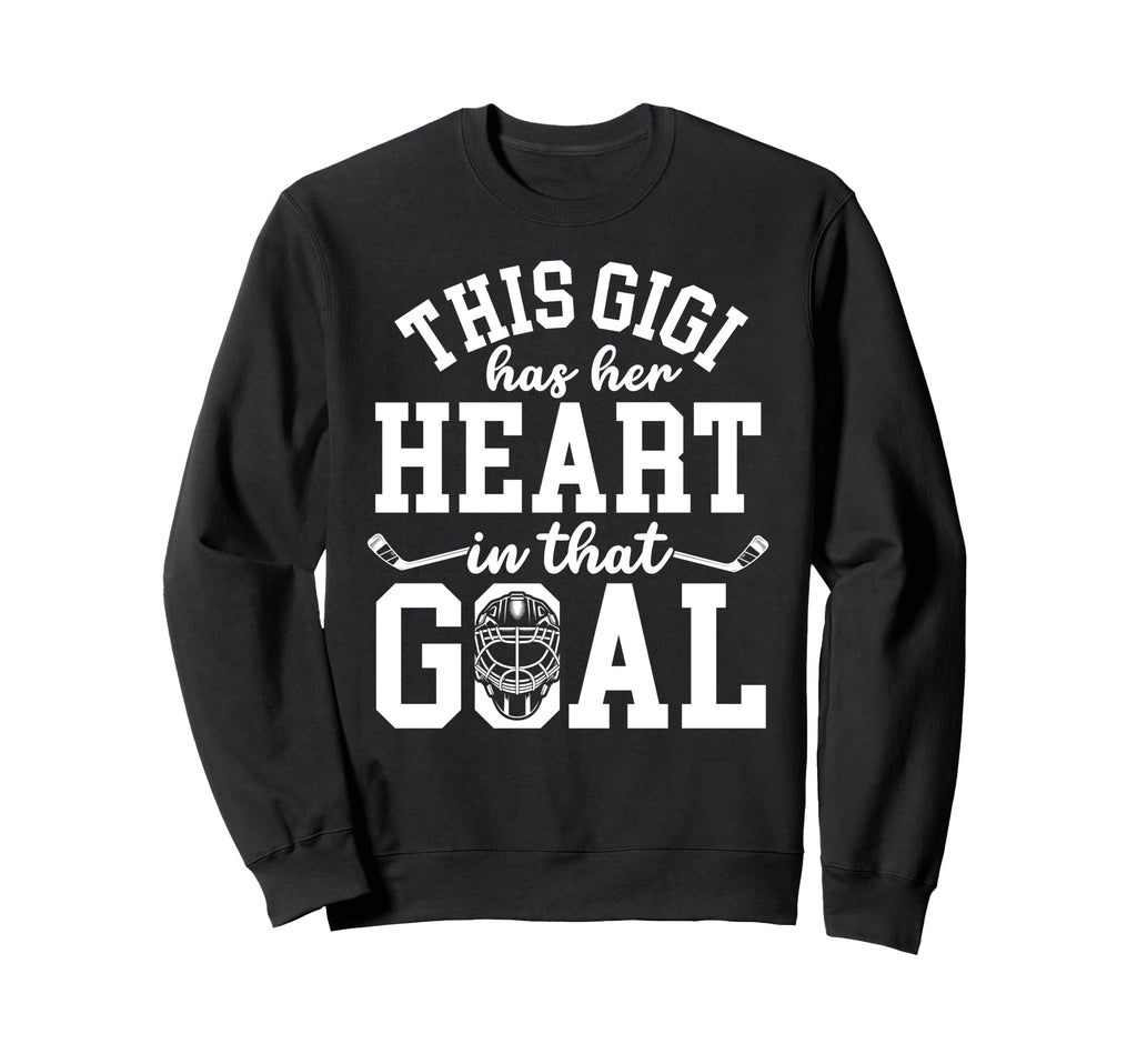 Proud Hockey Goalie Gigi Hockey Sweatshirt - Custom Art Print for Adults