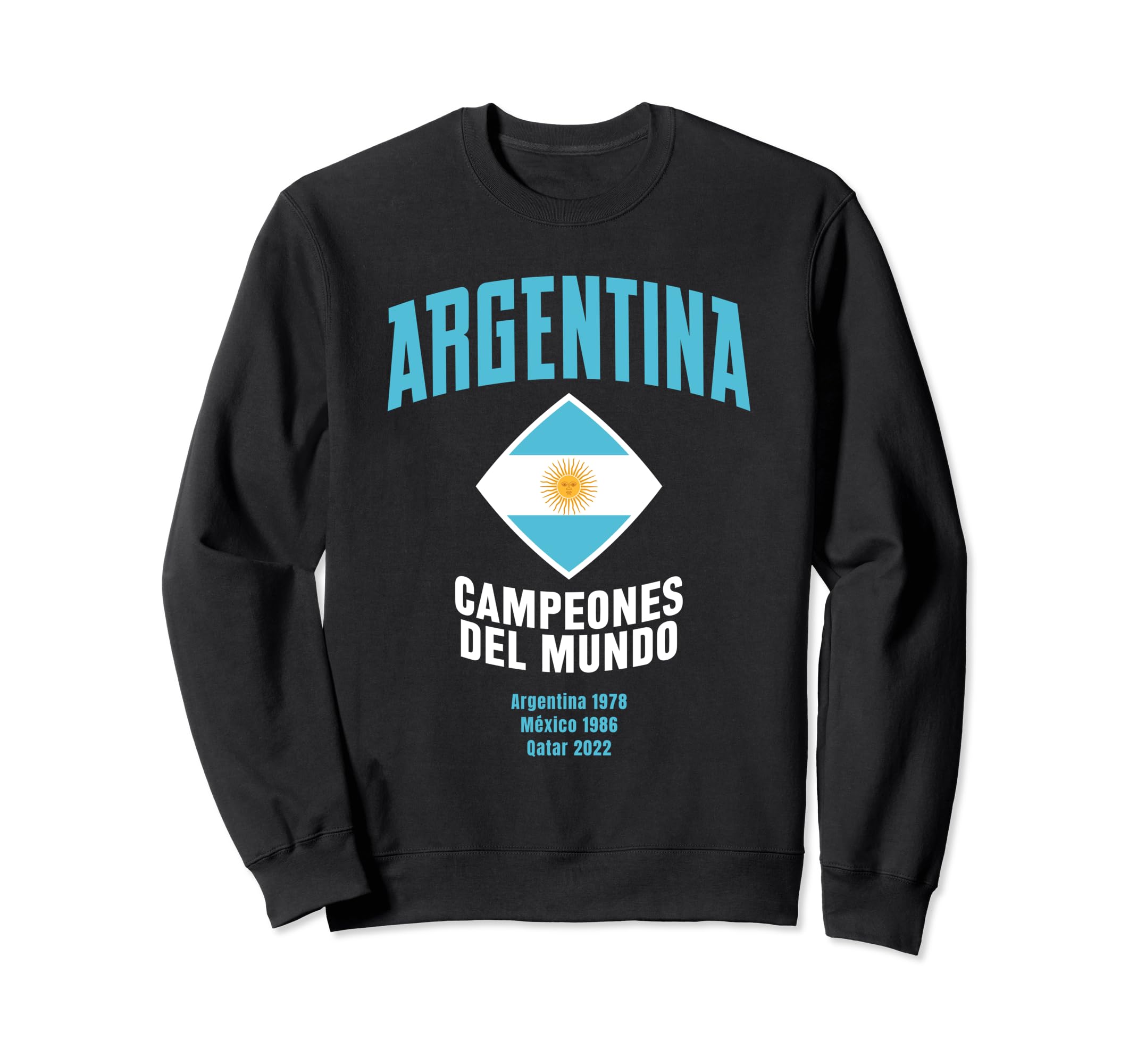 Argentina World Champion 2022 Sweatshirt - Minimalist Print for Adults