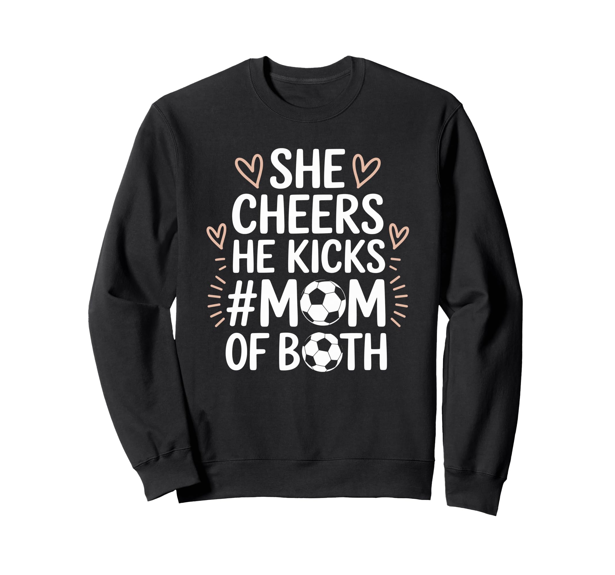 Soccer Player Mom And Goalkeeper Sweatshirt - Fun Novelty Design Unisex