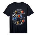 Mens 6Th Birthday 6 Year Old Football T-Shirt - Graphic Print Unisex