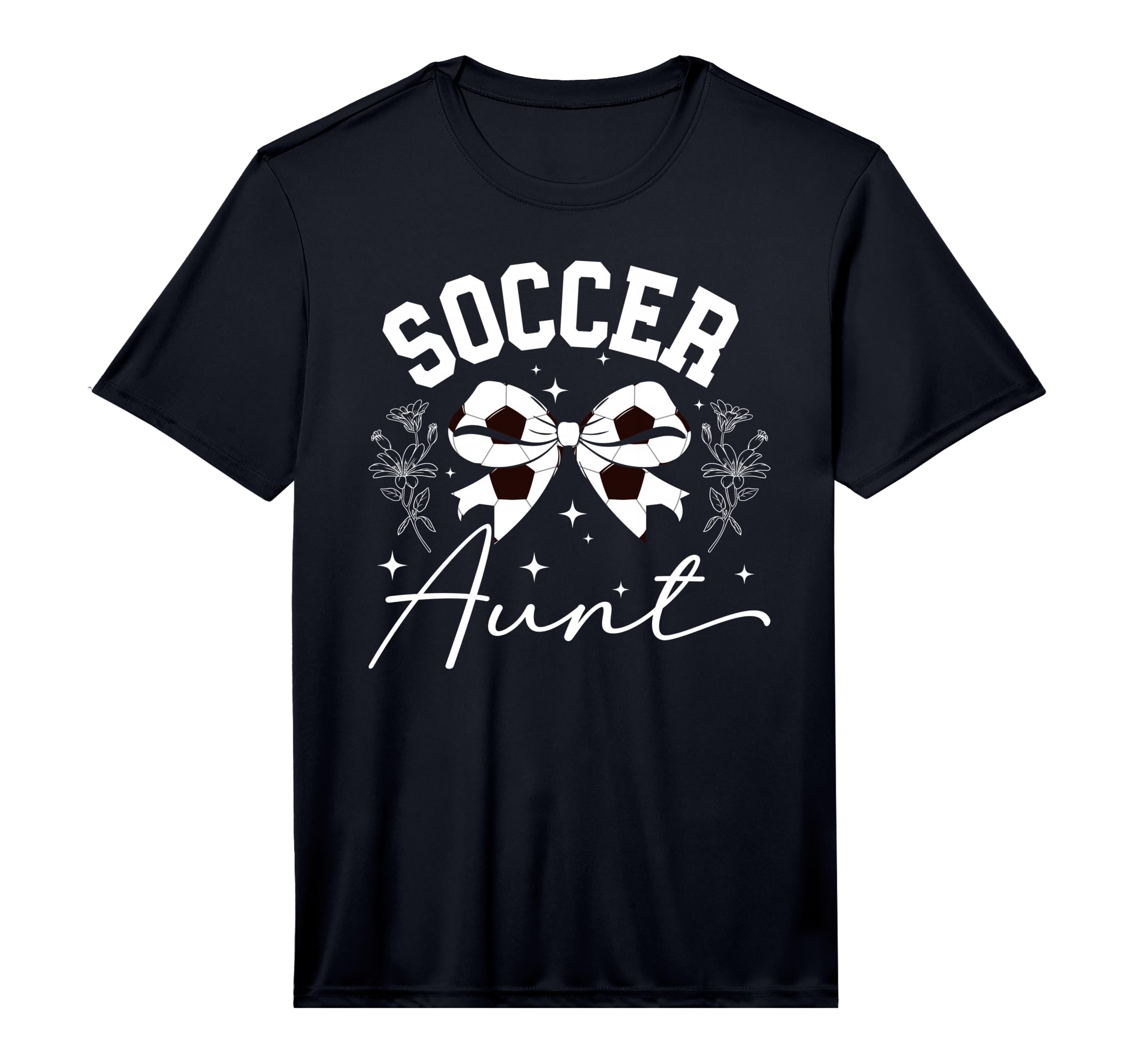 Mens Soccer Aunt Coquette Soccer T-Shirt - Fun Novelty Design Unisex