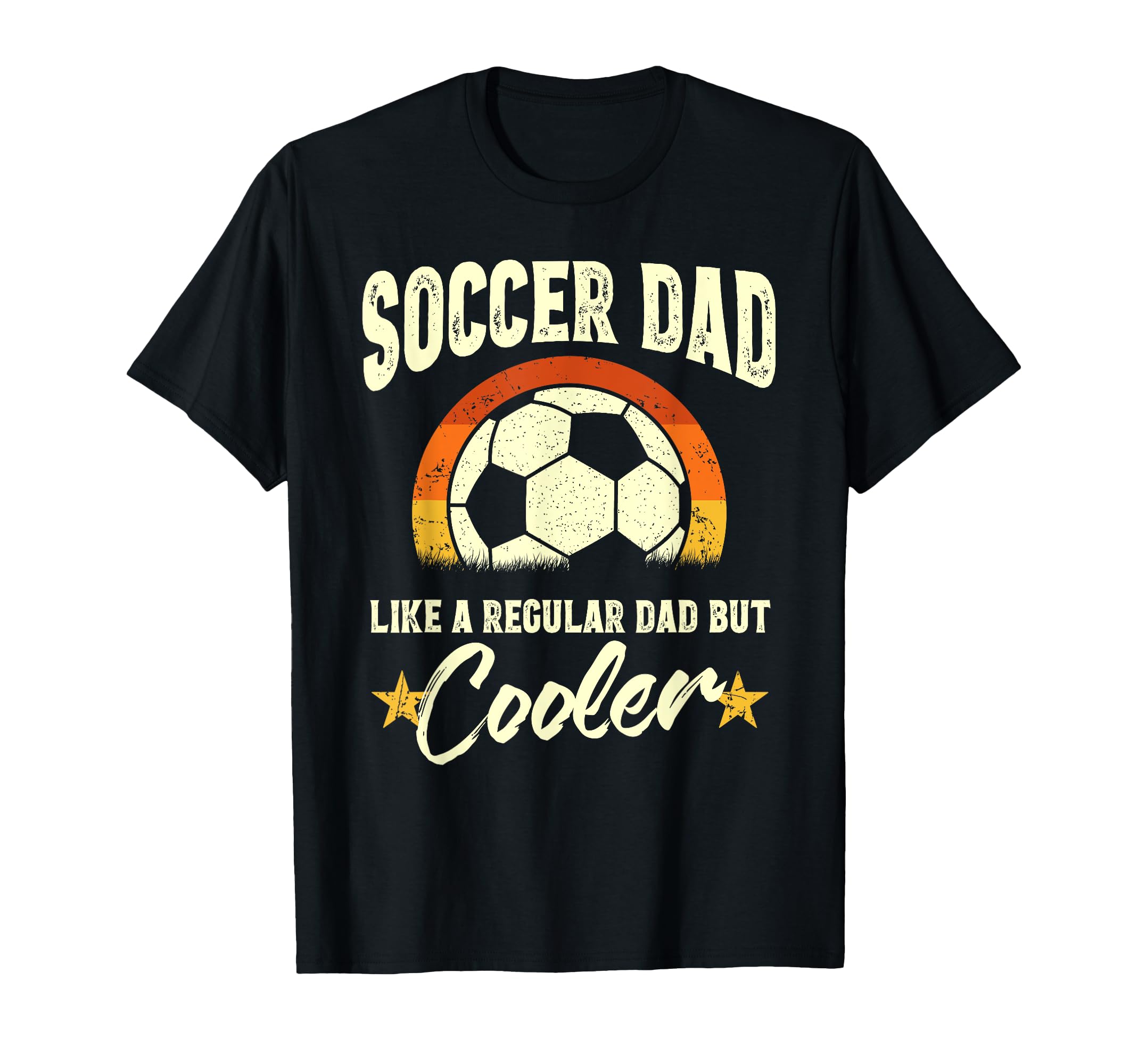 Funny Soccer Dad Like Normal Dad But T-Shirt - Minimalist Print Unisex