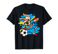 Dabbing Dog Dr Congo Soccer Fans Jersey T-Shirt - Streetwear Style Unisex