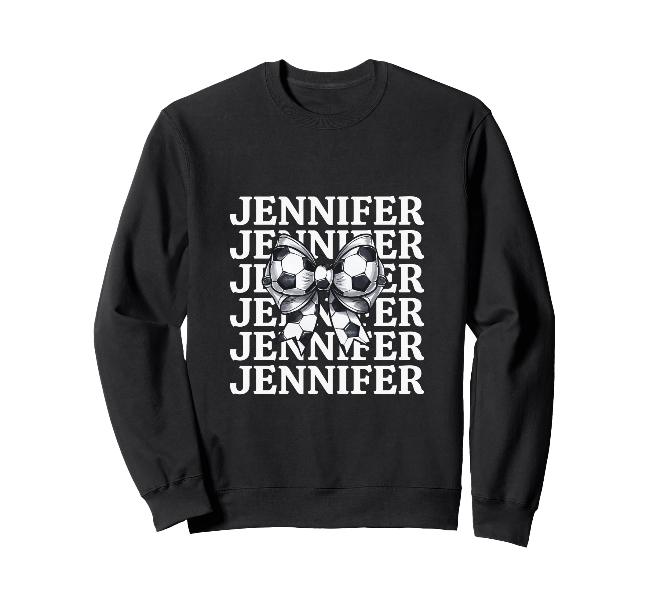 Jennifer Personalized Coquette Sweatshirt - Custom Art Print Men Women