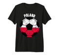 Poland Soccer Game Player Football T-Shirt - Custom Art Print Men Women
