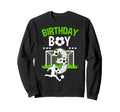 Birthday Soccer 3 Year Old Who Sweatshirt - Fun Novelty Design for Adults