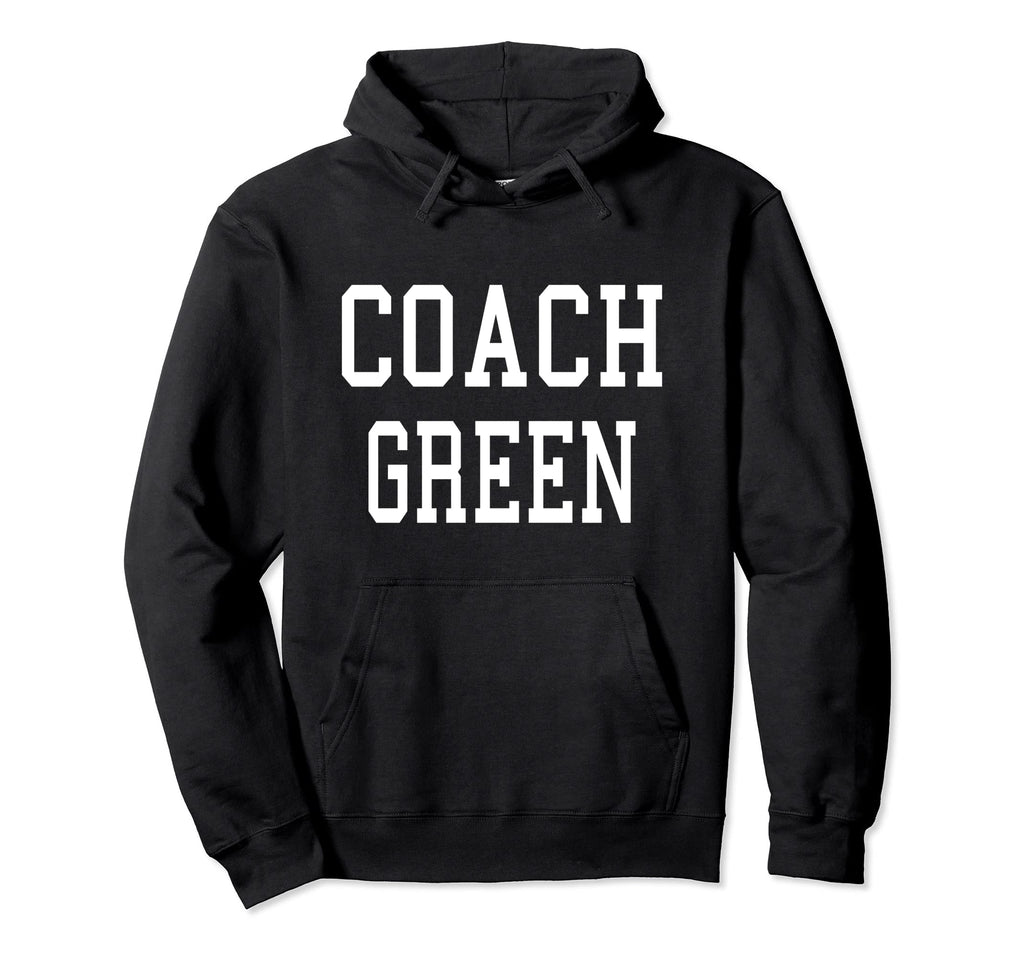 Coach Green Custom Football Soccer Hoodie - Unique Graphic Men Women