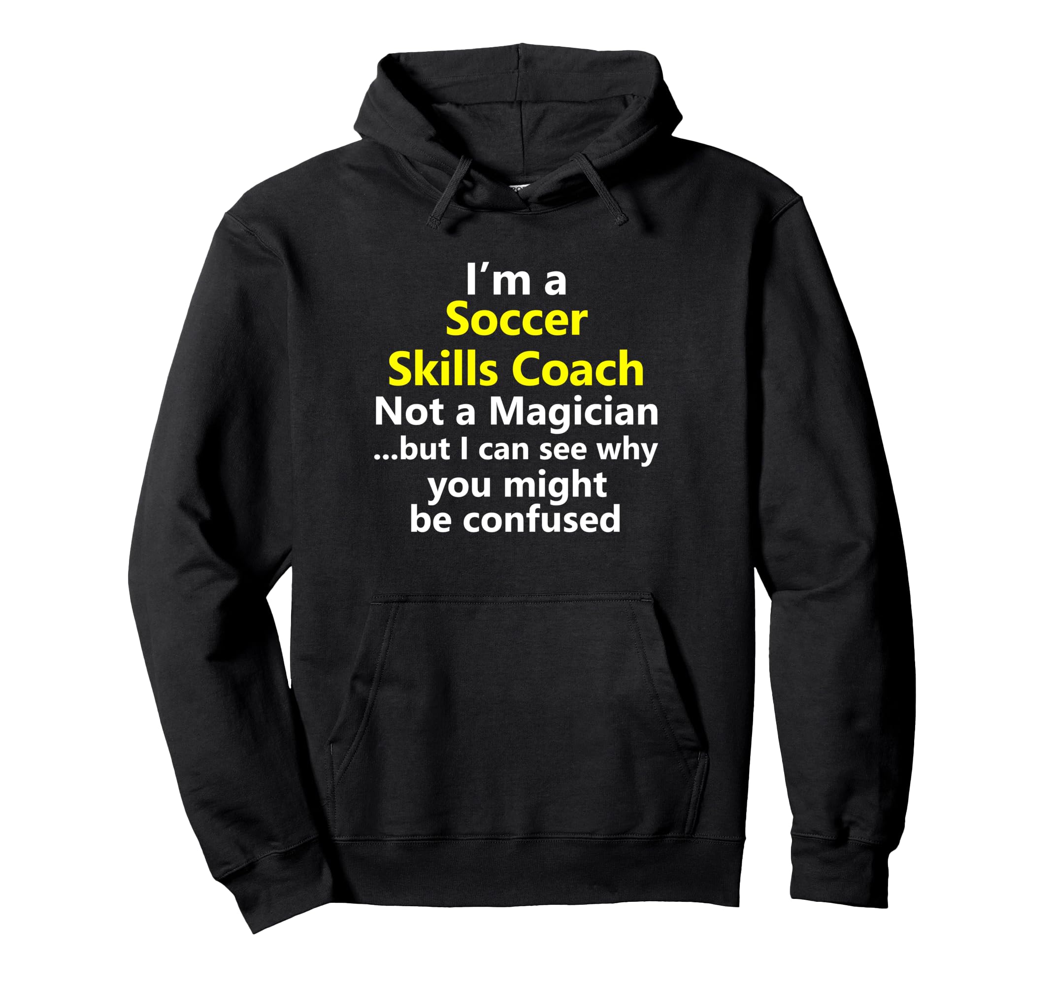 Soccer Skills Coach Coaching School Hoodie - Unique Graphic for Adults