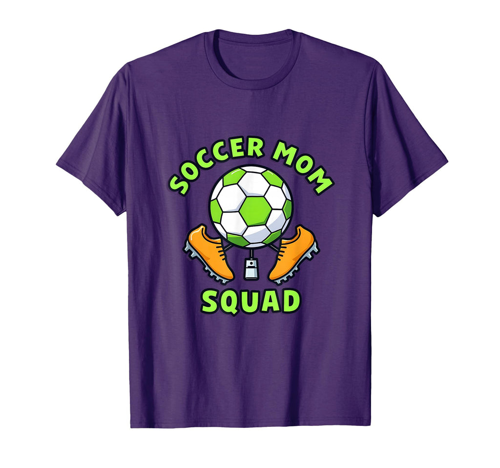 Soccer Mom Squad T-Shirt - Custom Art Print for Adults