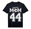 Number 44 Custom Proud Soccer Futbol T-Shirt - Unique Graphic for Adults