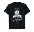 Diego Maradona Autograph Soccer Icon T-Shirt - Novelty Apparel Unisex